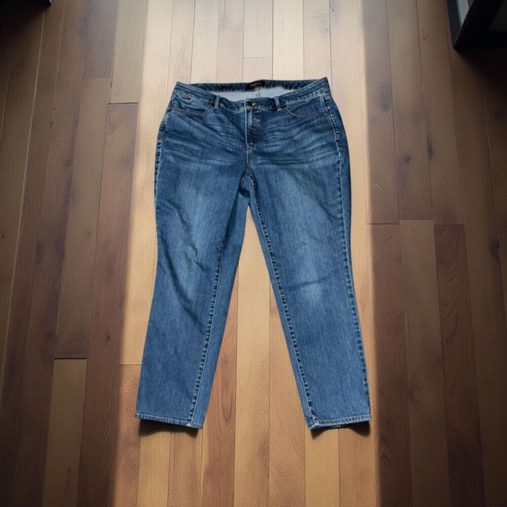 Plus Size Talbots Slim Ankle Jeans Size 16  38x28 #203